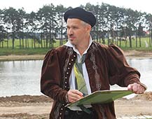 шаржист на корпоративе в Несвиже