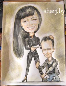 живопись в красном цвете